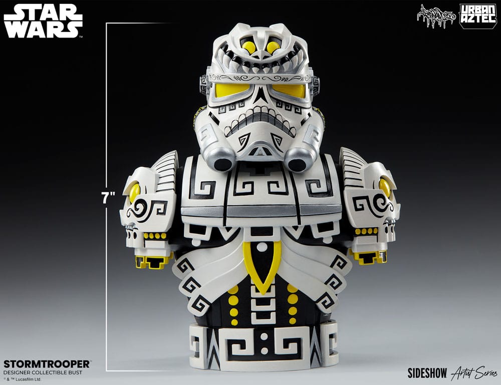 Star Wars Sideshow Artist Series Designer-Büste Stormtrooper by Jesse Hernandez 18 cm - Preorder - ETA: Ende 03.2025