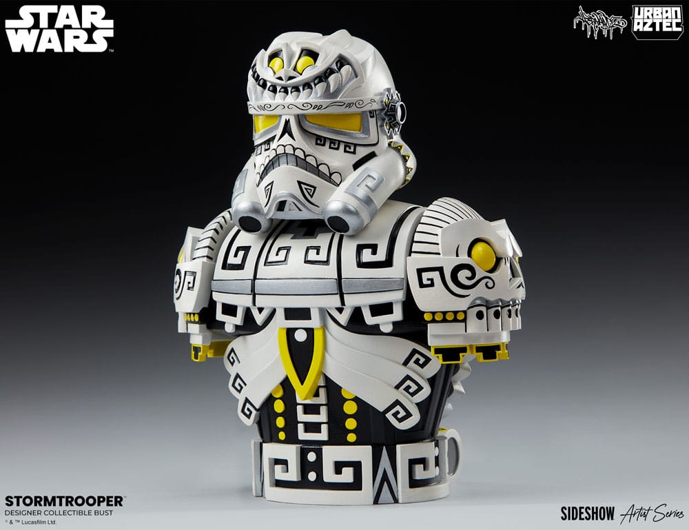 Star Wars Sideshow Artist Series Designer-Büste Stormtrooper by Jesse Hernandez 18 cm - Preorder - ETA: Ende 03.2025