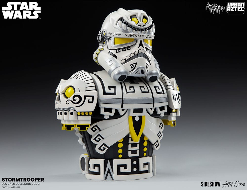 Star Wars Sideshow Artist Series Designer-Büste Stormtrooper by Jesse Hernandez 18 cm - Preorder - ETA: Ende 03.2025