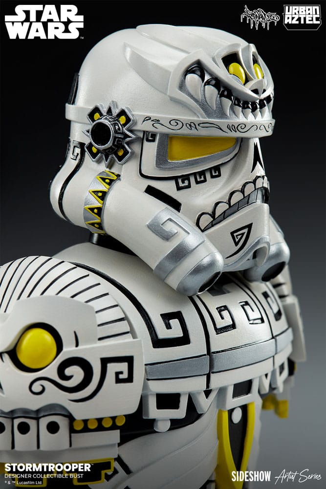 Star Wars Sideshow Artist Series Designer-Büste Stormtrooper by Jesse Hernandez 18 cm - Preorder - ETA: Ende 03.2025