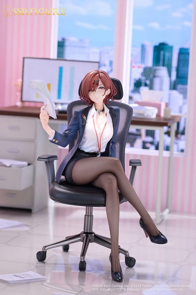 The Idolmaster Shiny Colors x Mahjong Soul PVC Figur 1/7 Madoka Higuchi Effortless Work Ver. 21 cm - Preorder - ETA: 25.08.2027
