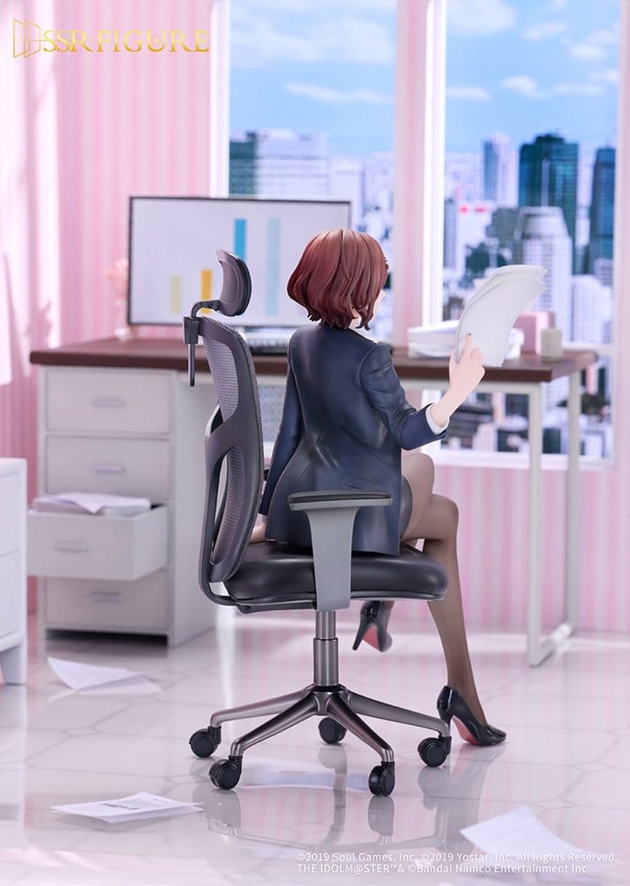 The Idolmaster Shiny Colors x Mahjong Soul PVC Figur 1/7 Madoka Higuchi Effortless Work Ver. 21 cm - Preorder - ETA: 25.08.2027