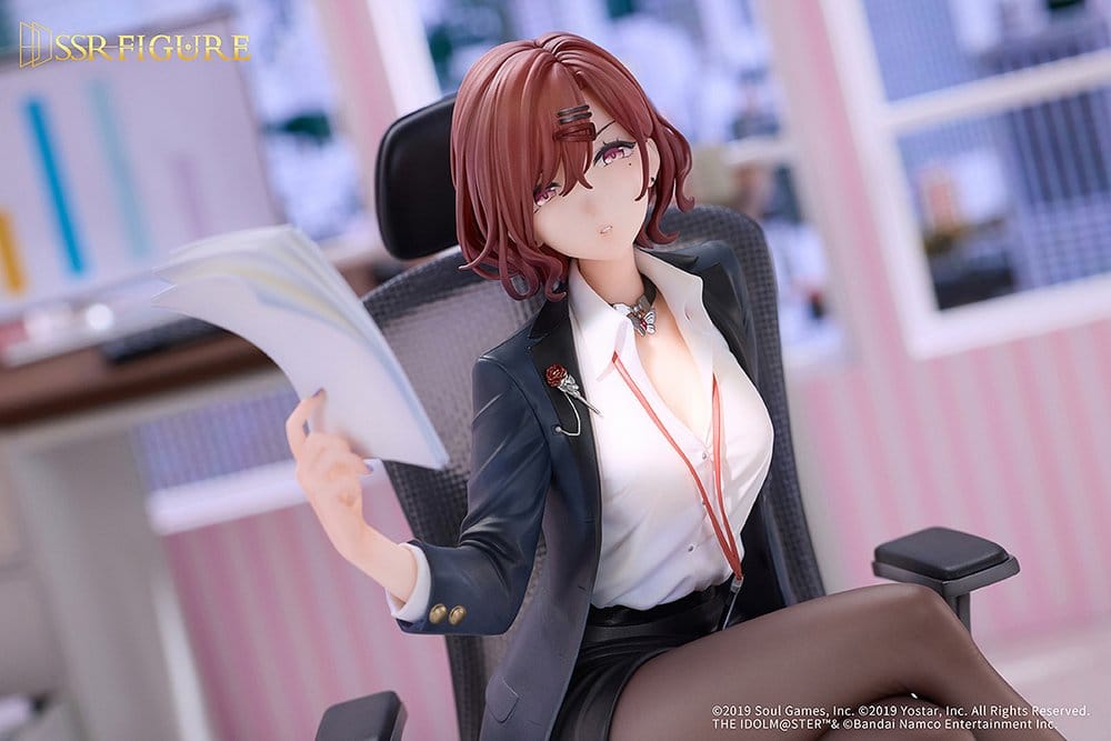 The Idolmaster Shiny Colors x Mahjong Soul PVC Figur 1/7 Madoka Higuchi Effortless Work Ver. 21 cm - Preorder - ETA: 25.08.2027