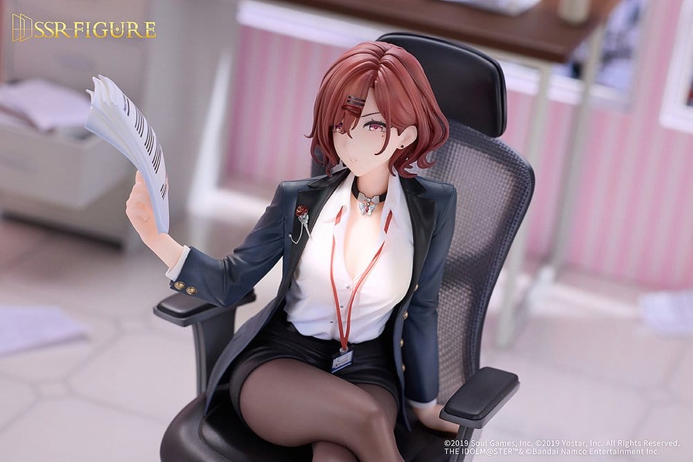 The Idolmaster Shiny Colors x Mahjong Soul PVC Figur 1/7 Madoka Higuchi Effortless Work Ver. 21 cm - Preorder - ETA: 25.08.2027