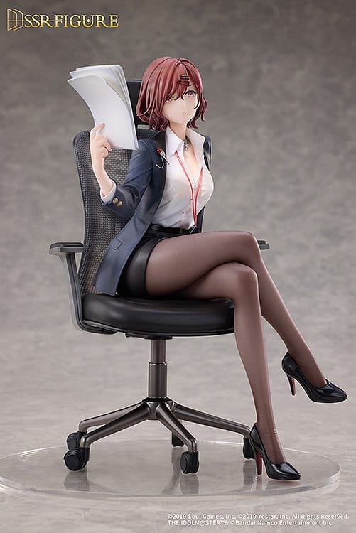 The Idolmaster Shiny Colors x Mahjong Soul PVC Figur 1/7 Madoka Higuchi Effortless Work Ver. 21 cm - Preorder - ETA: 25.08.2027