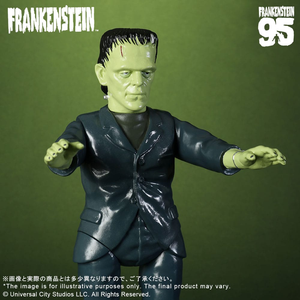 Universal Monsters Retro Sofubi Series Soft Vinyl Figur Frankenstein (1931) 27 cm - Preorder - ETA: 25.11.2026