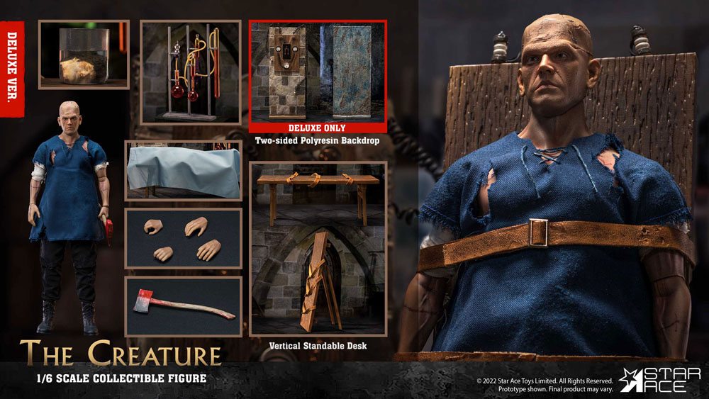 Frankensteins Schrecken My Favourite Movie Actionfigur 1/6 The Creature Deluxe Version 30 cm - Preorder - ETA: 28.12.2026