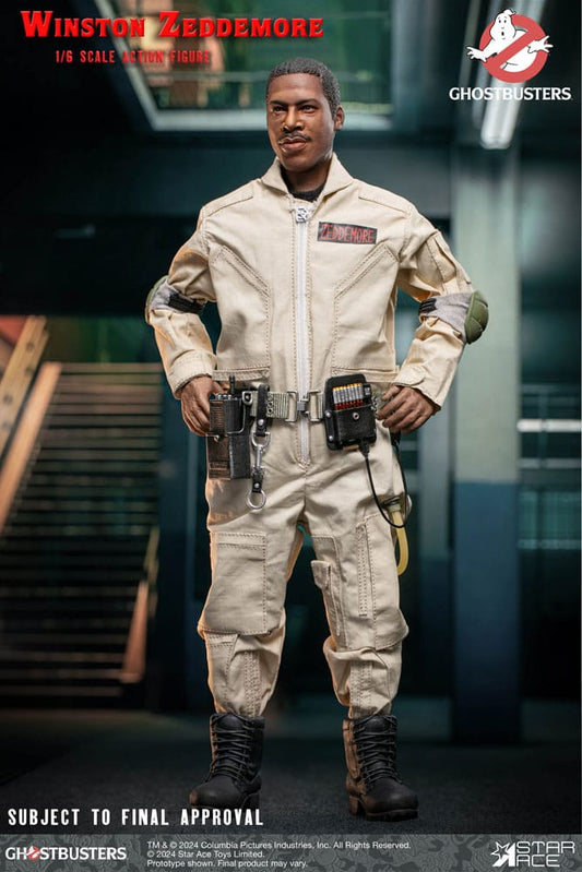 Ghostbusters (1984) Actionfigur 1/6 Winston Zeddemore 30 cm - Versand: 5-7 Tage nach Bestellung