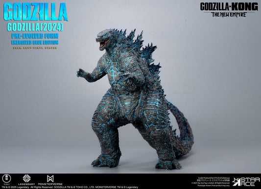 Godzilla vs. Kong: The New Empire Soft Vinyl Statue Godzilla (2024) Evolved Blue Edition 28 cm   - Preorder - ETA: 25.02.2026