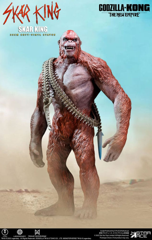 Godzilla vs. Kong: The New Empire Soft Vinyl Statue Skar King Unleash the Titan 30 cm   - Preorder - ETA: 25.02.2026