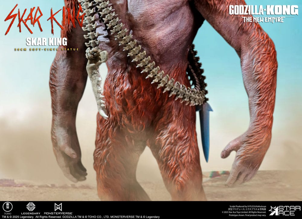 Godzilla vs. Kong: The New Empire Soft Vinyl Statue Skar King Unleash the Titan 30 cm   - Preorder - ETA: 25.02.2026