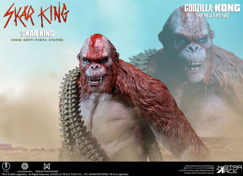 Godzilla vs. Kong: The New Empire Soft Vinyl Statue Skar King Unleash the Titan 30 cm   - Preorder - ETA: 25.02.2026