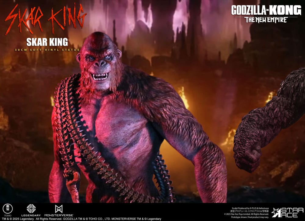 Godzilla vs. Kong: The New Empire Soft Vinyl Statue Skar King Unleash the Titan 30 cm   - Preorder - ETA: 25.02.2026