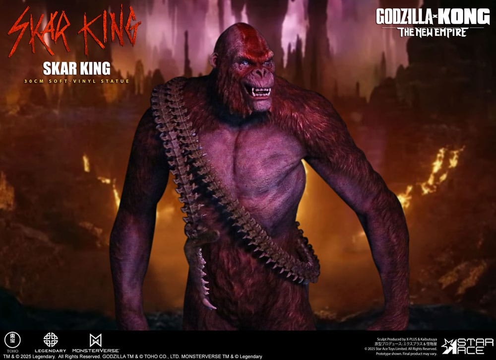 Godzilla vs. Kong: The New Empire Soft Vinyl Statue Skar King Unleash the Titan 30 cm   - Preorder - ETA: 25.02.2026