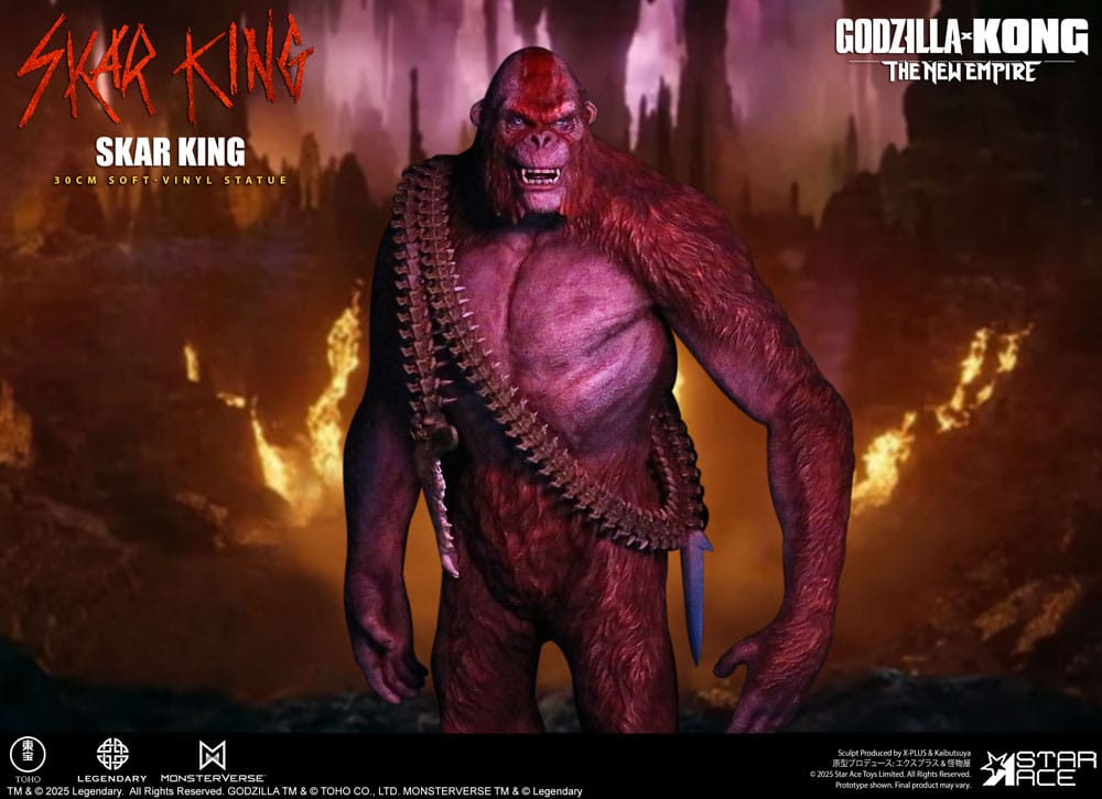 Godzilla vs. Kong: The New Empire Soft Vinyl Statue Skar King Unleash the Titan 30 cm   - Preorder - ETA: 25.02.2026