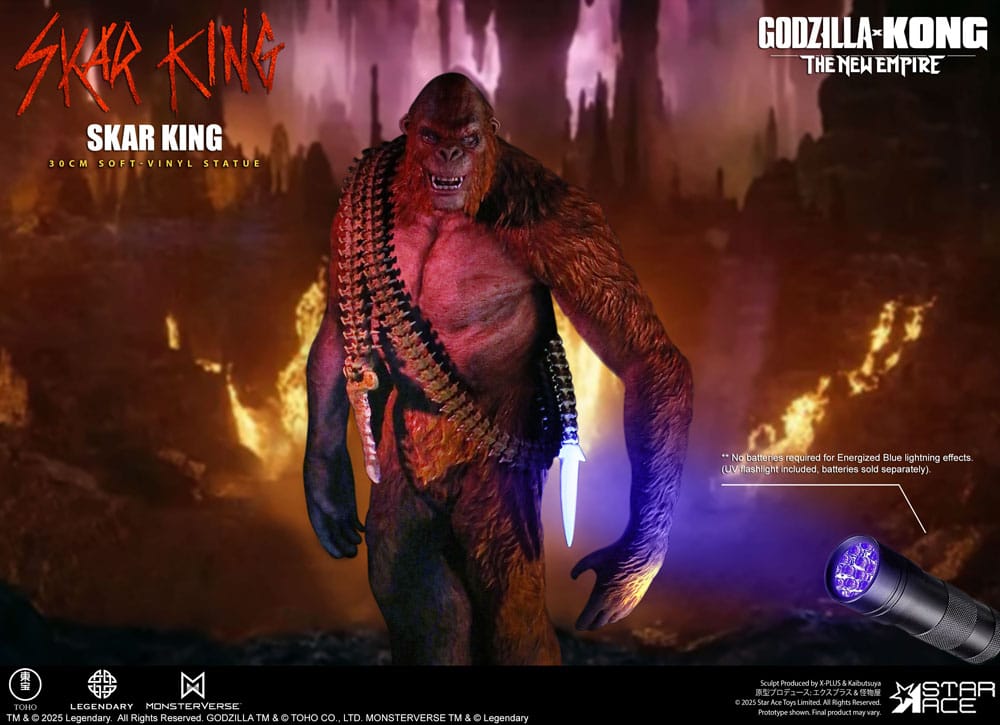 Godzilla vs. Kong: The New Empire Soft Vinyl Statue Skar King Unleash the Titan 30 cm   - Preorder - ETA: 25.02.2026