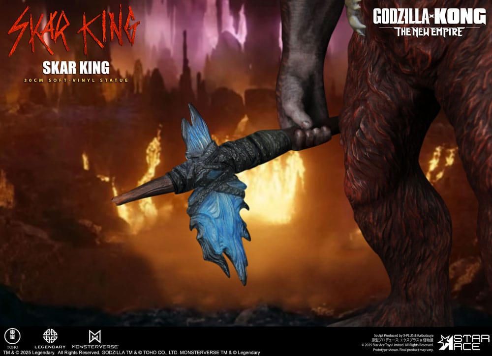 Godzilla vs. Kong: The New Empire Soft Vinyl Statue Skar King Unleash the Titan 30 cm   - Preorder - ETA: 25.02.2026