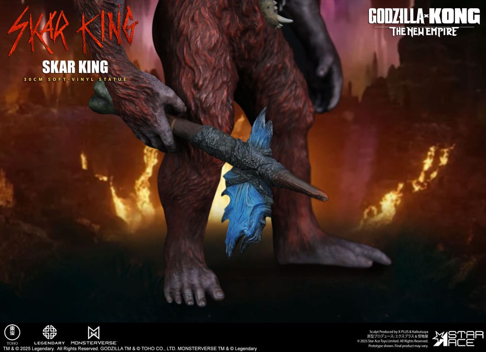 Godzilla vs. Kong: The New Empire Soft Vinyl Statue Skar King Unleash the Titan 30 cm   - Preorder - ETA: 25.02.2026