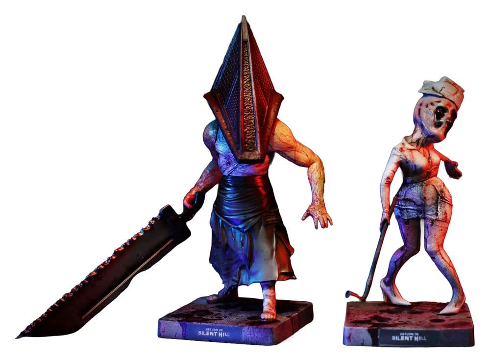 Return to Silent Hill (2026) DefoStyle Figuren 2er-Pack Pyramid Head 20 cm & Bubble Head Nurse 17 cm - Preorder - ETA: 25.02.2027