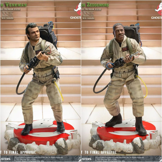 Ghostbusters Statuen 1/8 Peter Venkmann + Winston Zeddemore Twin Pack 22 cm - Versand: 5-7 Tage nach Bestellung