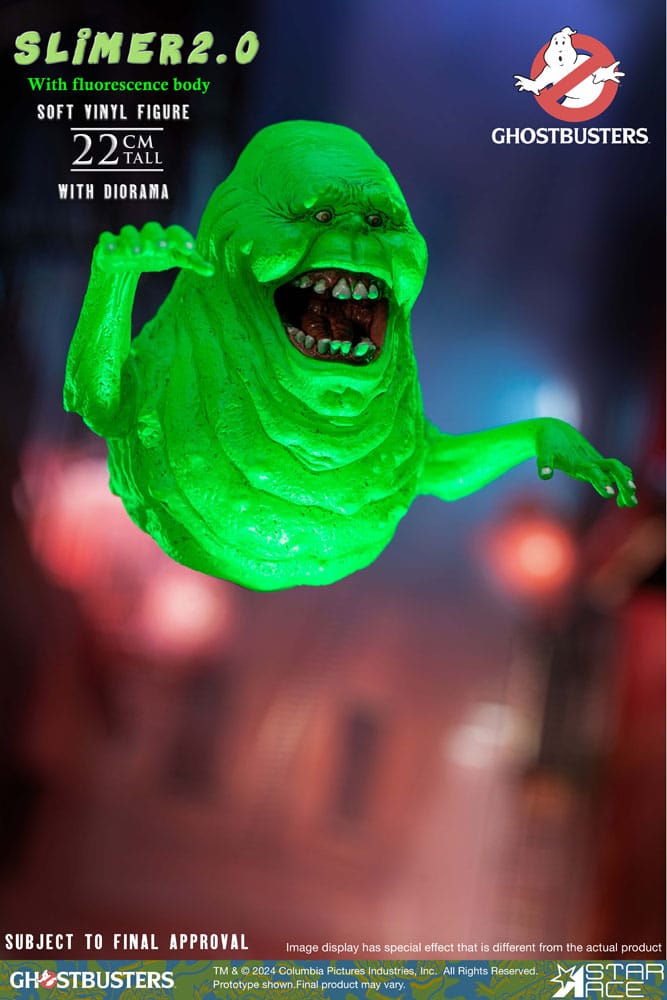 Ghostbusters Statue 1/8 Slimer 2.0 22 cm - Versand: 5-7 Tage nach Bestellung