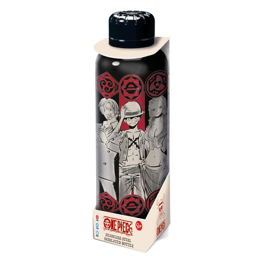 One Piece Edelstahl-Trinkflasche Character - Versand: 5-7 Tage nach Bestellung