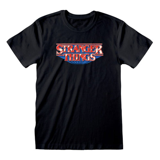 Stranger Things T-Shirt Retro Logo Größe S - Versand: 7 Tage nach Bestellung