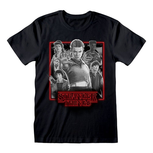 Stranger Things T-Shirt Group Artwork One Last Strange Adventure Colour Größe M - Versand: 7 Tage nach Bestellung