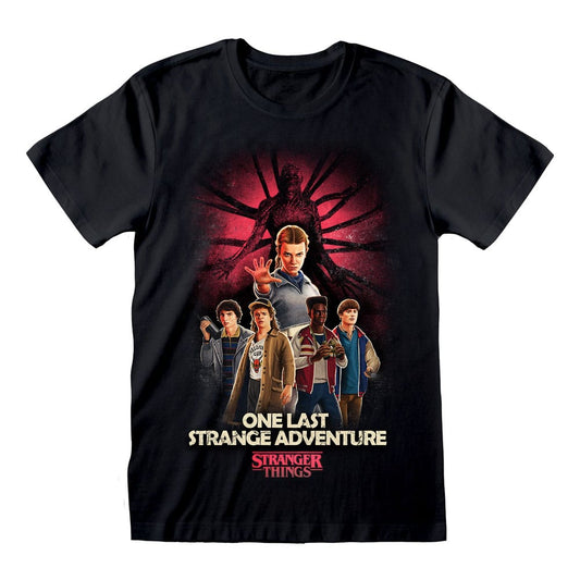 Stranger Things T-Shirt Group Artwork One Last Strange Adventure Colour Größe XL - Versand: 7 Tage nach Bestellung
