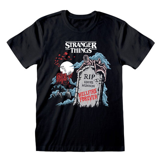 Stranger Things T-Shirt RIP Eddie Größe L - Versand: 7 Tage nach Bestellung