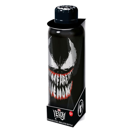 Venom Edelstahl-Trinkflasche Face - Versand: 7 Tage nach Bestellung