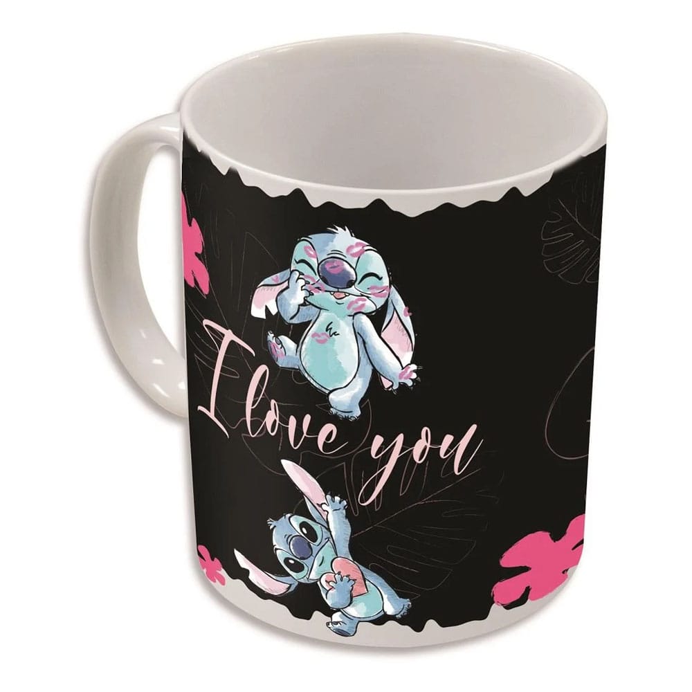 Lilo & Stitch Tasse mit Thermoeffekt Stitch & Angel 325 ml          - Preorder - ETA: 27.08.2026