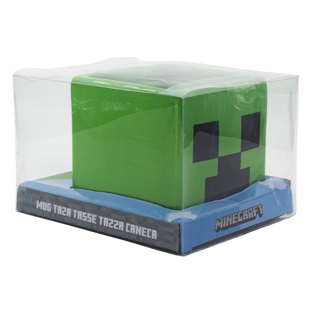 Minecraft 3D Tasse Creeper Face 445 ml  - Versand: 5-7 Tage nach Bestellung