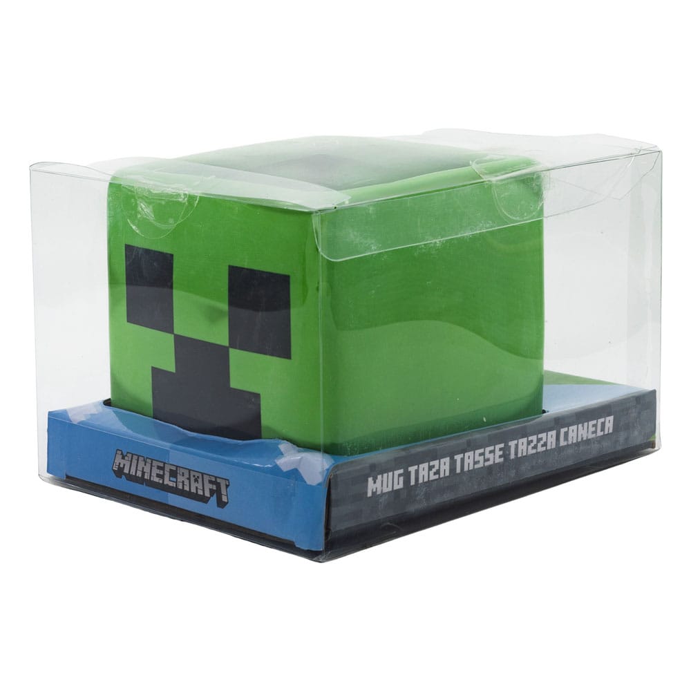 Minecraft 3D Tasse Creeper Face 445 ml  - Versand: 5-7 Tage nach Bestellung