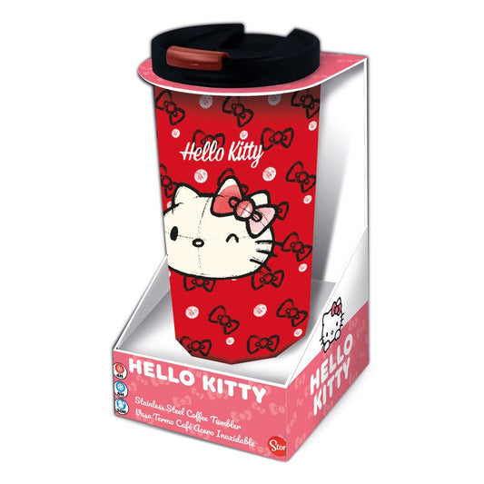 Sanrio Edelstahl-Reisebecher Hello Kitty  - Versand: 7 Tage nach Bestellung