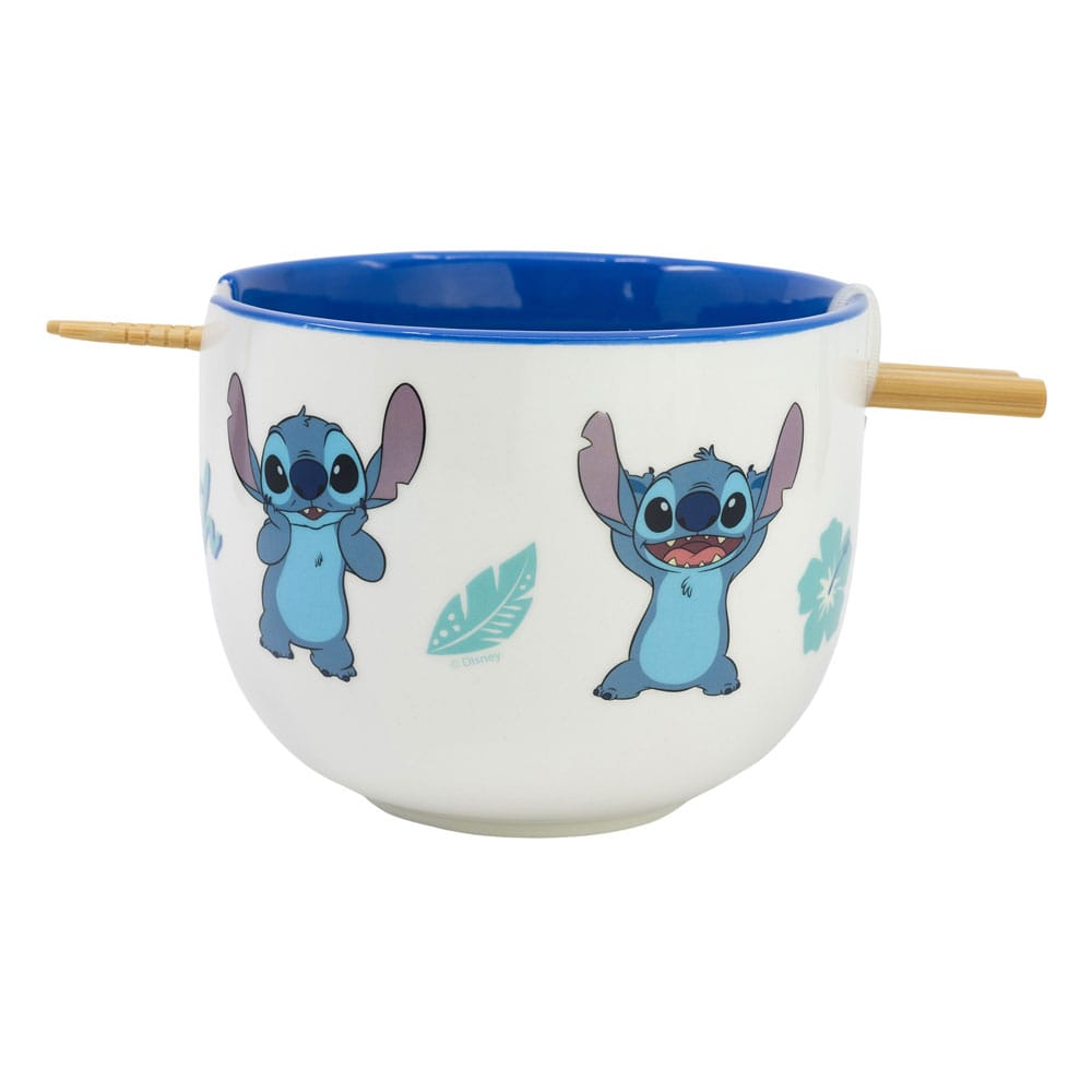 Lilo & Stitch Ramen-Schüssel mit Stäbchen Stitch   - Versand: 7 Tage nach Bestellung