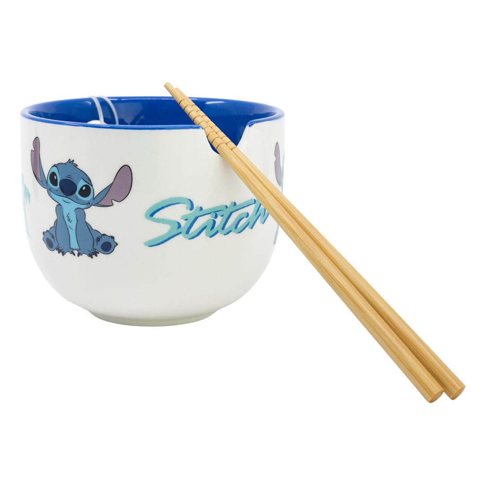 Lilo & Stitch Ramen-Schüssel mit Stäbchen Stitch   - Versand: 7 Tage nach Bestellung