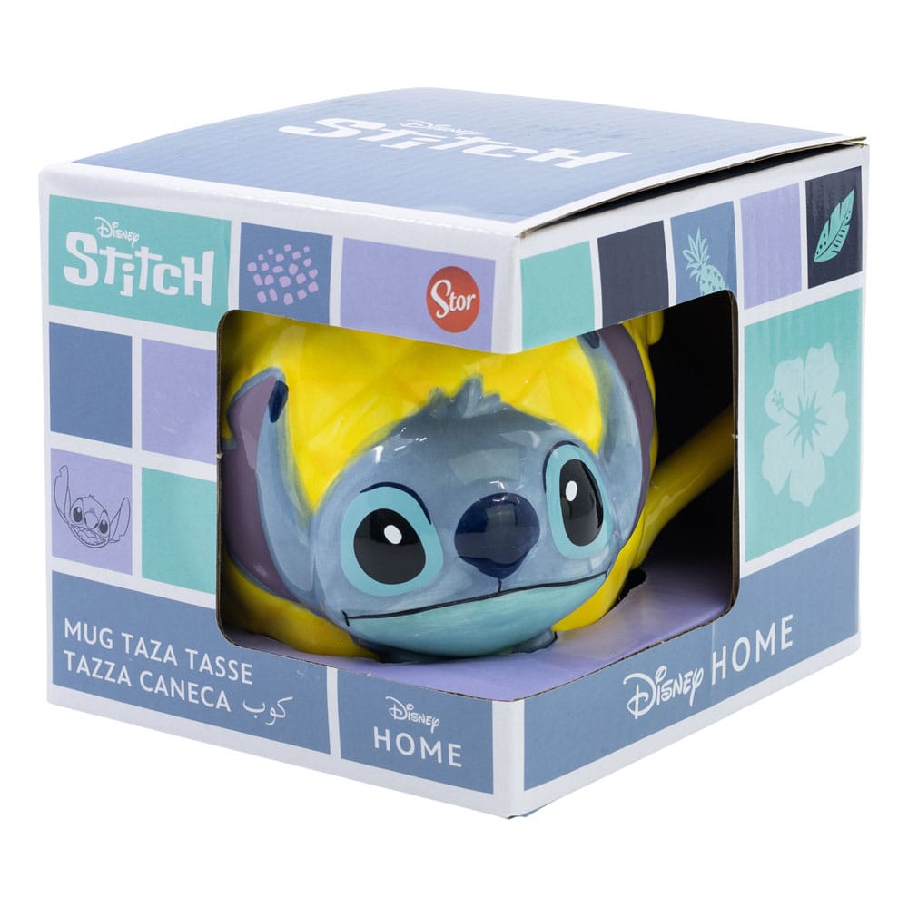 Lilo & Stitch 3D Tasse Stitch Pineapple 414 ml  - Versand: 7 Tage nach Bestellung