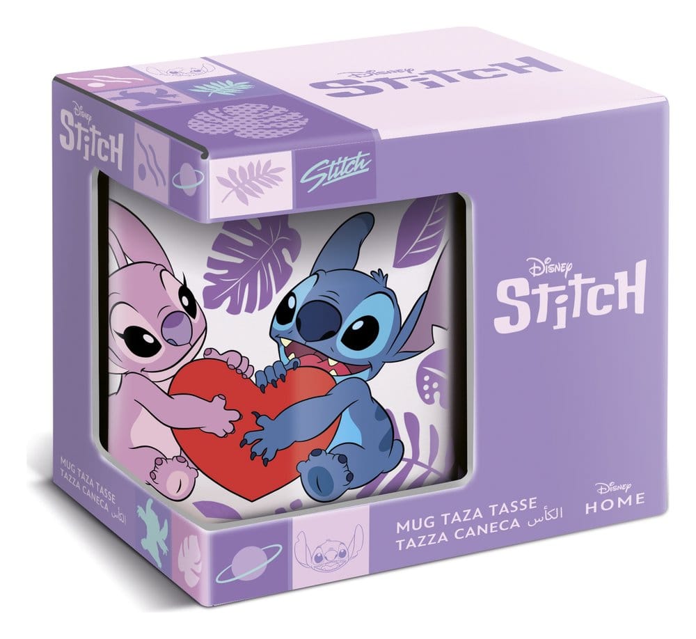 Lilo & Stitch Tasse Angel & Stitch Heart 325 ml  - Versand: 7 Tage nach Bestellung