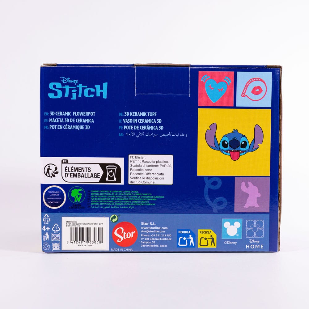 Lilo & Stitch 3D Blumenvase Stitch  - Versand: 7 Tage nach Bestellung