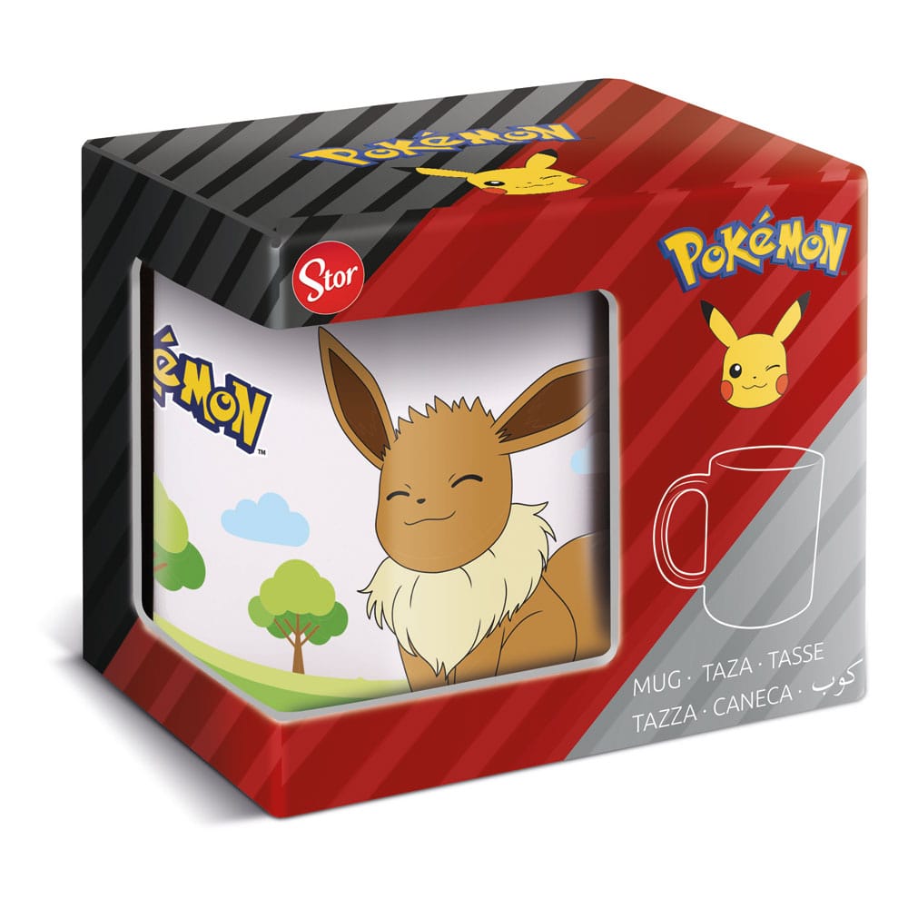 Pokémon Tasse Evoli 325 ml  - Versand: 7 Tage nach Bestellung