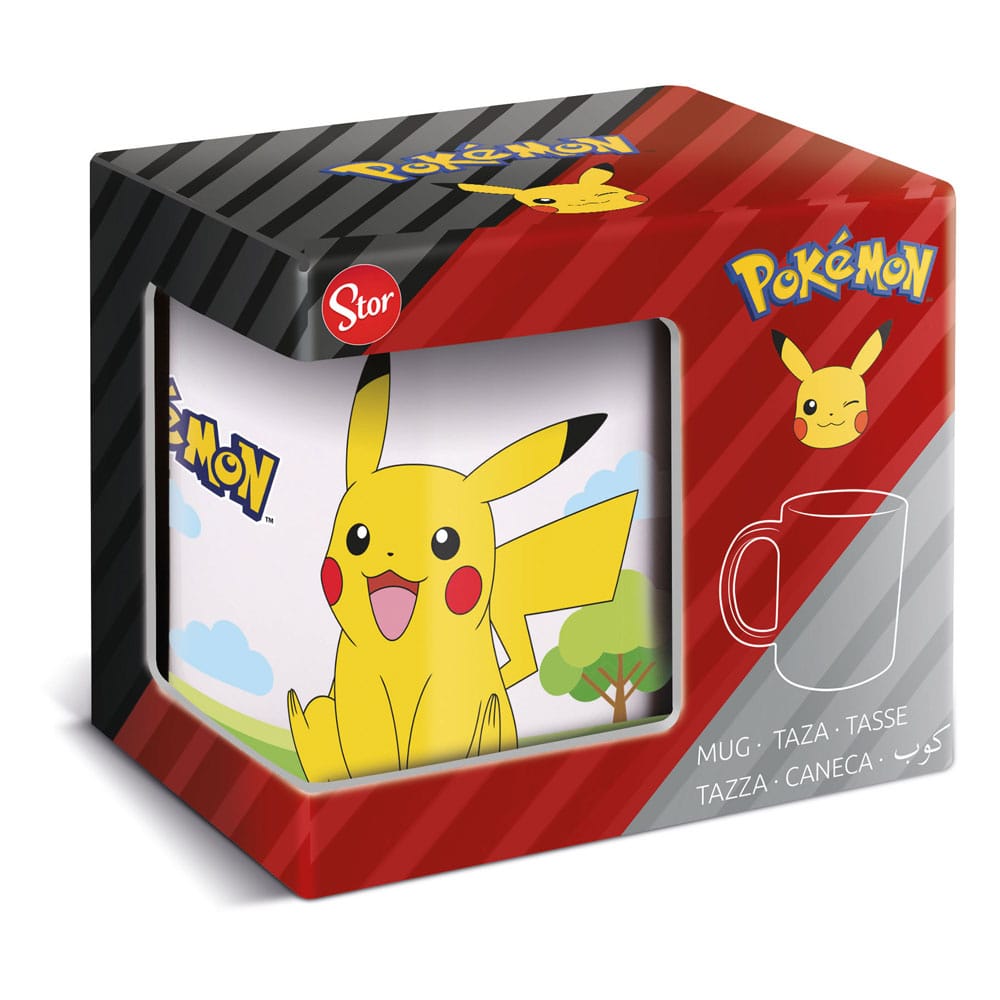 Pokémon Tasse Pikachu 325 ml   - Versand: 7 Tage nach Bestellung