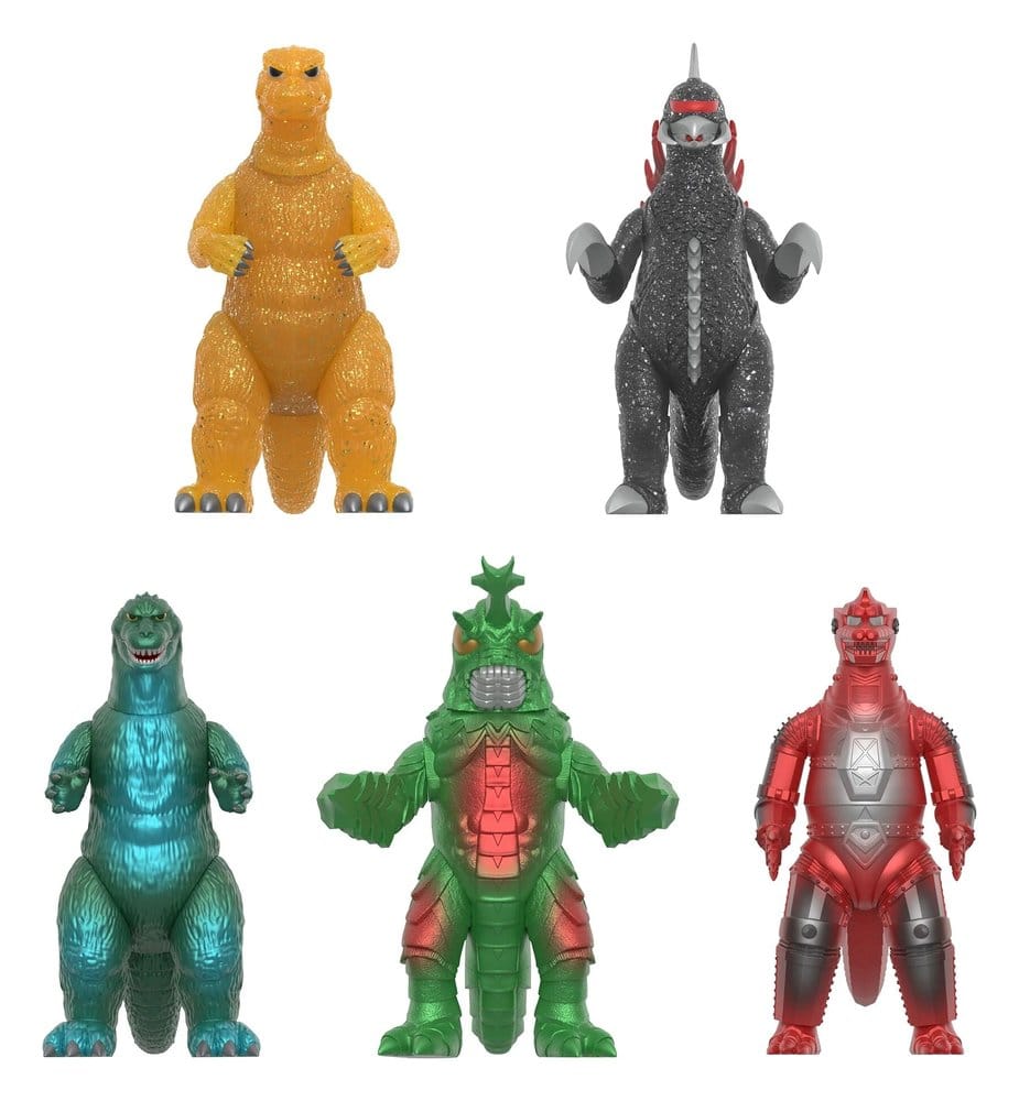 Godzilla Toho (Metallic) Actionfigur Blind Box Wave 5 Display (12) - Preorder - ETA: 31.07.2026