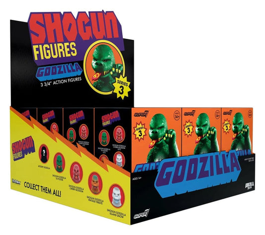 Godzilla Toho (Shogun V3) Actionfigur Blind Box Wave 9 Display (12) - Preorder - ETA: 04.10.2026