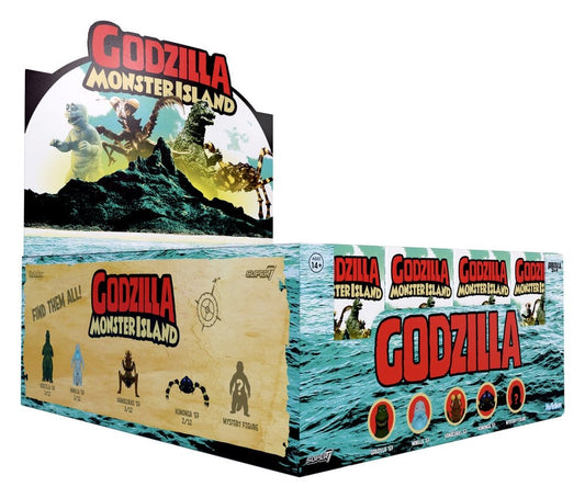 Godzilla Toho (Monster Island) Actionfigur Wave 13 Blind Box Display (12) - Preorder - ETA: 06.10.2026