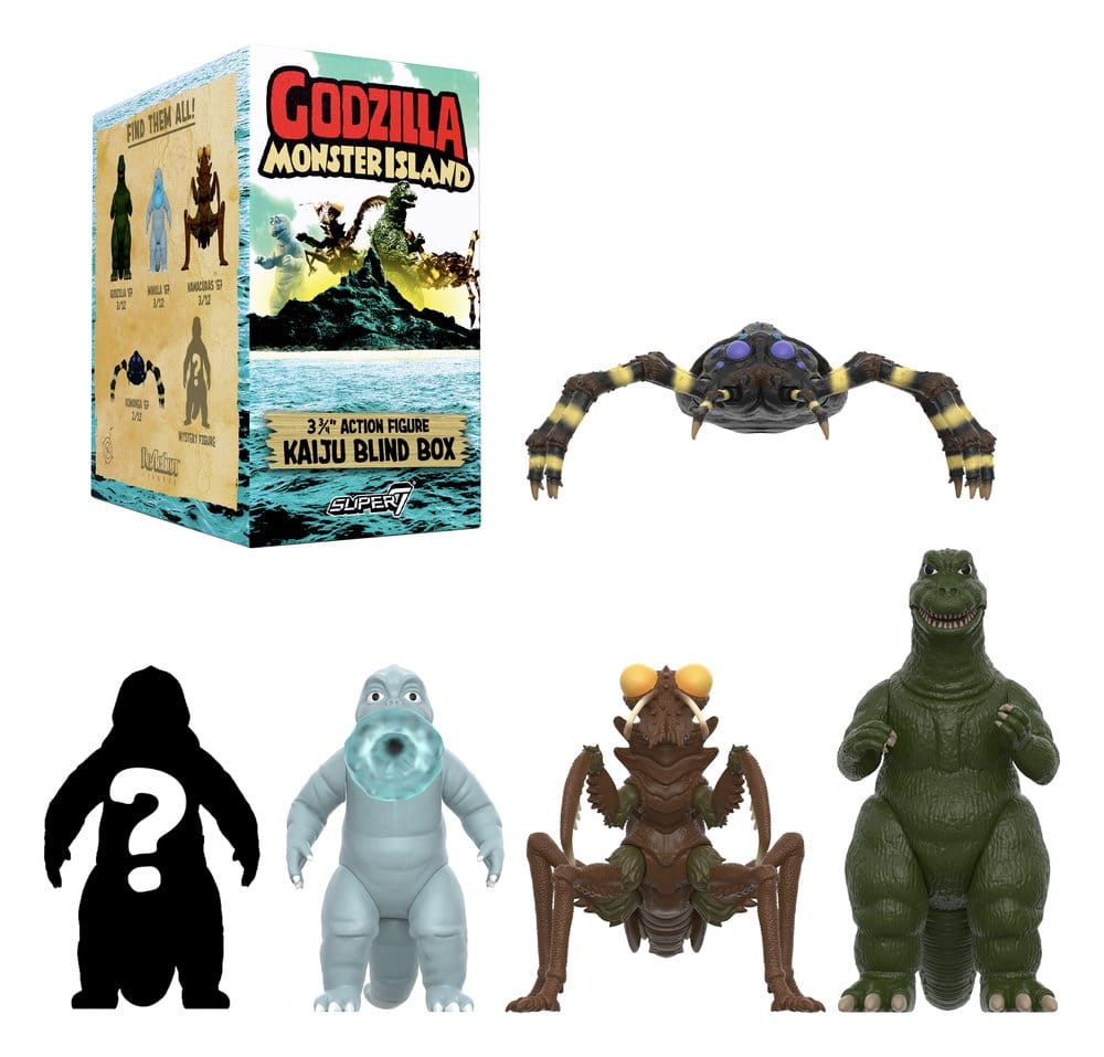 Godzilla Toho (Monster Island) Actionfigur Wave 13 Blind Box Display (12) - Preorder - ETA: 06.10.2026