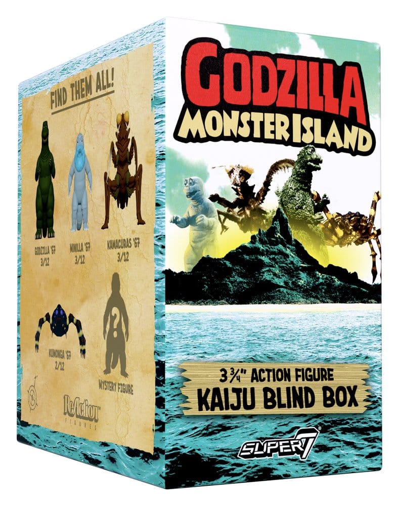 Godzilla Toho (Monster Island) Actionfigur Wave 13 Blind Box Display (12) - Preorder - ETA: 06.10.2026
