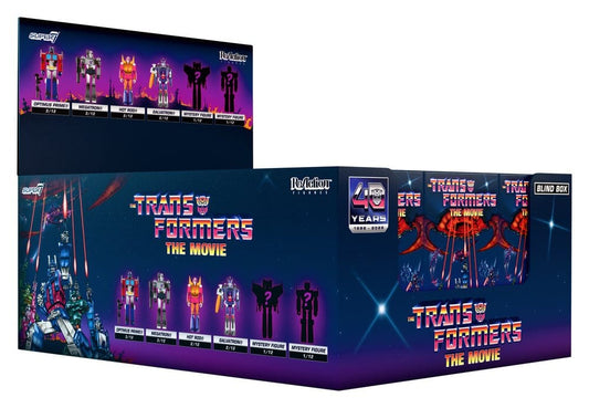 Transformers ReAction Actionfiguren Wave 05 The Movie Blind Box 10 cm Display (12) - Preorder - ETA: 28.12.2026