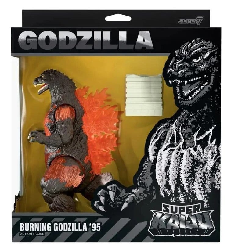 Godzilla Toho Super Kaiju Actionfigur Wave 02 Burning Godzilla '95 - Preorder - ETA: 25.08.2026