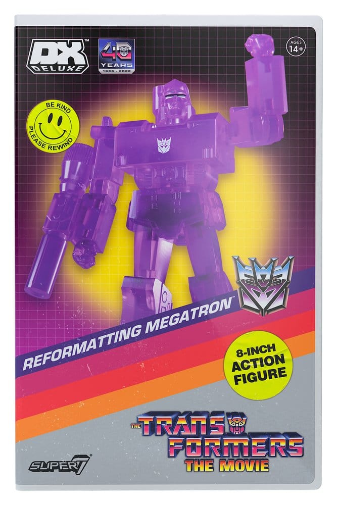 Transformers Deluxe Actionfigur Wave 02 Reformatting Megatron (VHS, The Movie) - Preorder - ETA: 28.12.2026